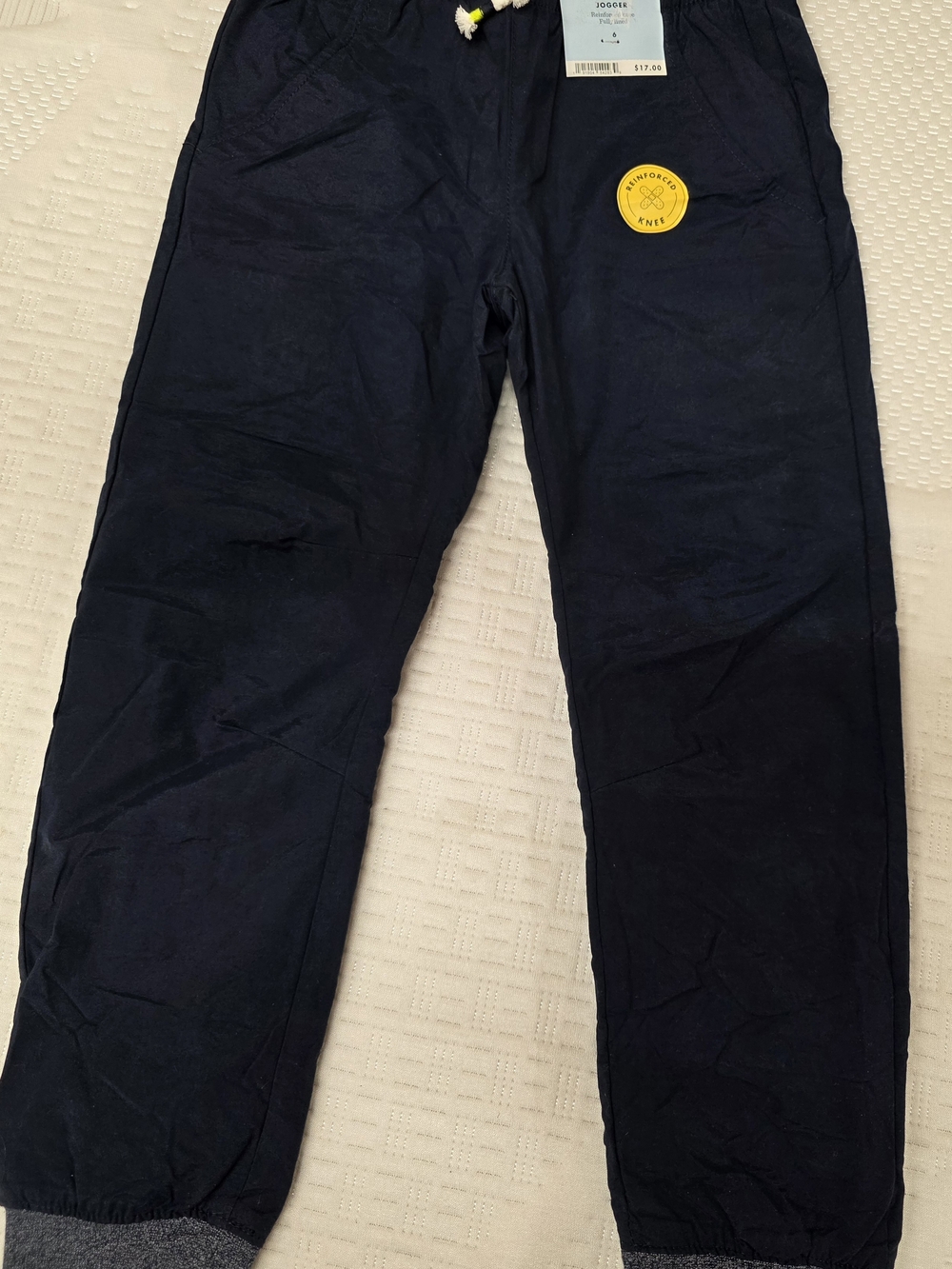 New Cat & Jack Navy Boys' Jogger Sweatpants